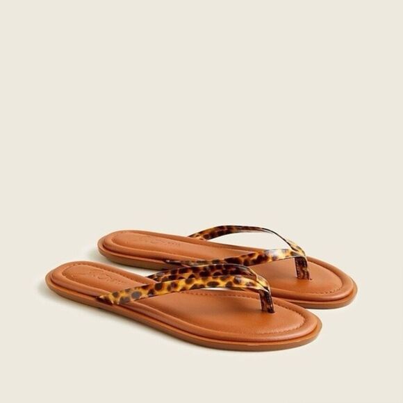 J. Crew Shoes - J Crew Sorrento Thong Sandal in Tortoise